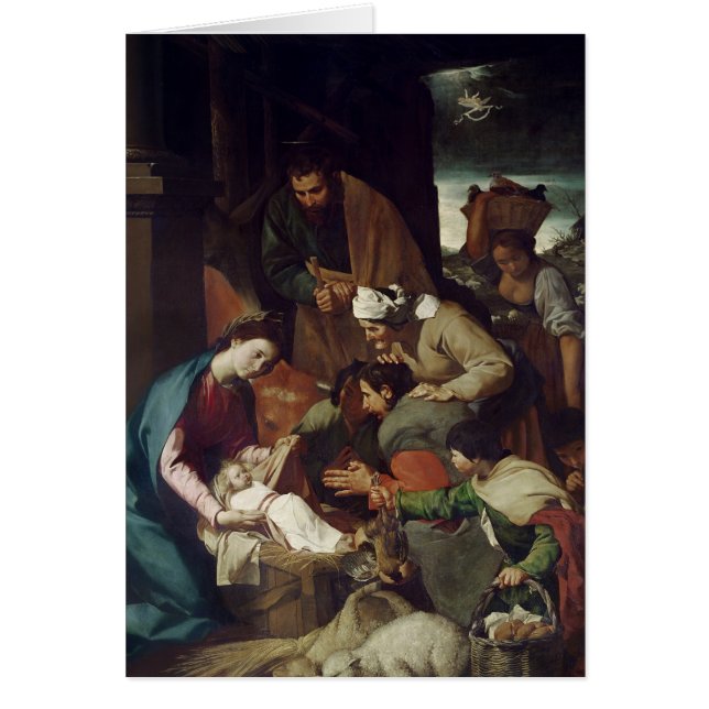 Adoración de los pastores, 1630 (Frente)