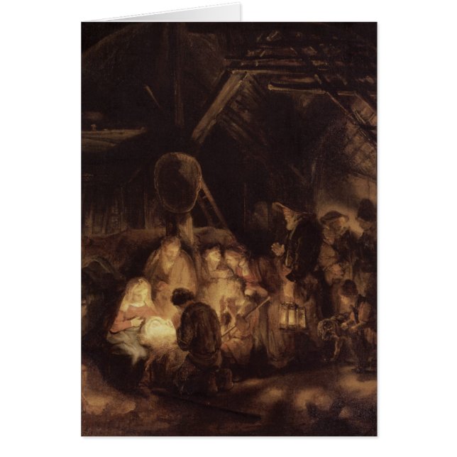 Adoración de los pastores, 1646 (Frente)