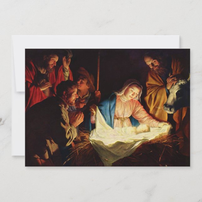 Adoración de los Pastores - Honorífico (Anverso)