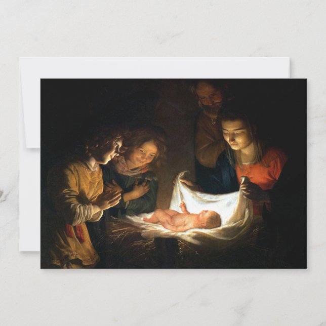 Adoración del Niño Jesús - Honorífico (Anverso)
