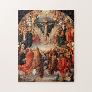 Adoración del rompecabezas de la Santísima Trini