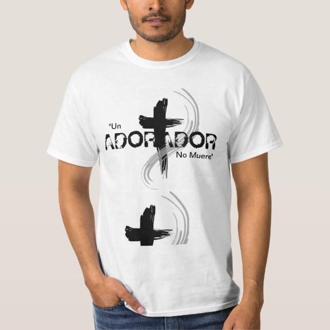 Adorador ninguna camiseta del muere (Anverso)