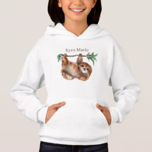 adoradores lindos de animales perezosos niños añad