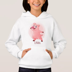 adoradores lindos de cerdo añaden nombre
