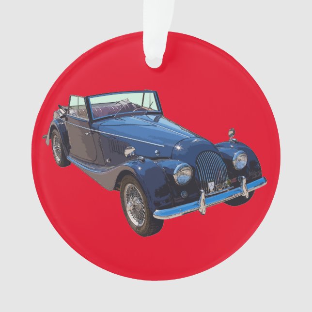 Adorno 1964 Vehículo deportivo convertible Morgan Plus 4 (Anverso)