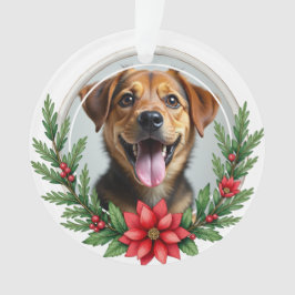 Adorno 1er Navidad 2 caras Hogar para las Fiestas