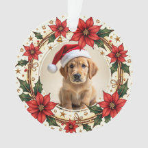 1er Navidad Santa Paws Forever de 2 lados