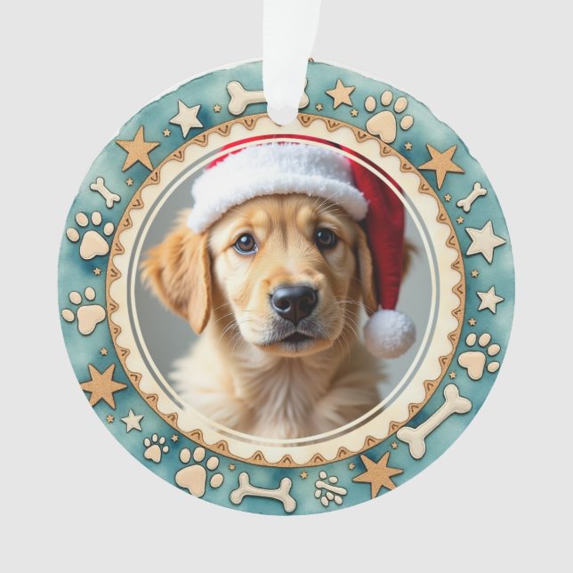 Adorno 1st Christmas 2-sided Pawfect First Christmas (Anverso)