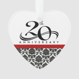 Adorno 20° Aniversario de la Navidad