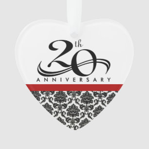 Adorno 20° Aniversario de la Navidad