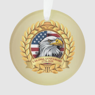 Adorno 250 Aniversario USA Patriótico 1776–2026