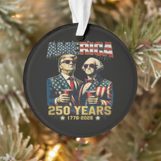 Adorno 250 años Aniversario de América 250º Trump