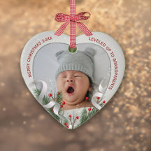 2 fotos Nuevo marco plateado de los abuelos