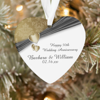Adorno 50.º Aniversario Boda Keepsake