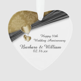 Adorno 50.º Aniversario Boda Keepsake