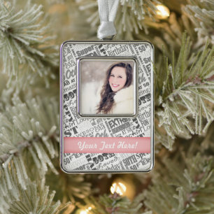 Adorno 50° Regalos Personalizados de Fiesta de Cumpleañ