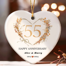 Adorno 55º aniversario 💞 Boda de Oro