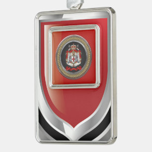 Adorno [600] Escudo de armas templario de los caballeros