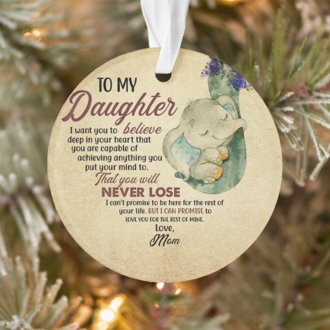 Adorno A mi hija de mamá (Árbol)