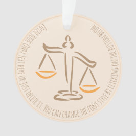 Adorno Abogado | fiscal | Juez | Firma de leyes/oficina