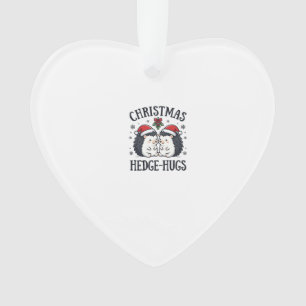 Adorno Abrazos de Navidad Erizo Lindo Diseño de Vacacione
