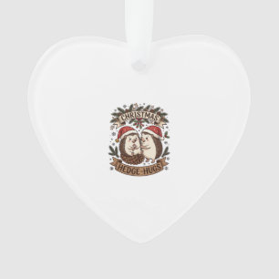 Adorno Abrazos de seto de Navidad Gorros de Santa Claus c