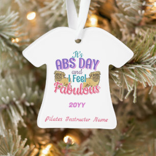 Adorno Abs Day Core Workout - Pug Dog Lover