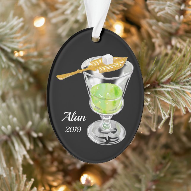 Adorno Absinthe Drink Personalizado (Árbol)