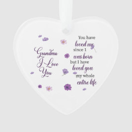 Adorno Abuela Te Amo