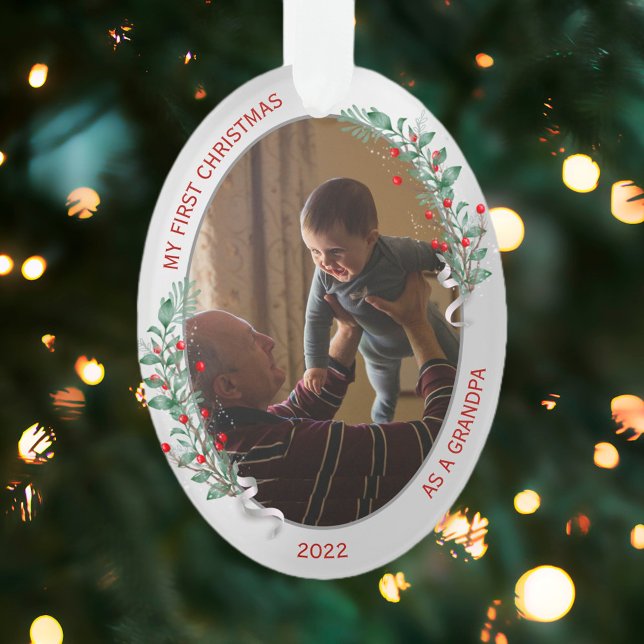 Adorno Abuelo de los Navidades del recién nacido clásico (Subido por el creador)