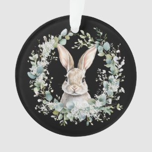 Adorno Acrílico de Pascua de Primavera de Conejo de Ostar