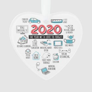 Adorno Actividades de cuarentena 2020 Navidades conmemora