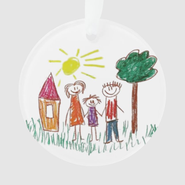 Adorno Add your Child's Artwork to this  (Anverso)