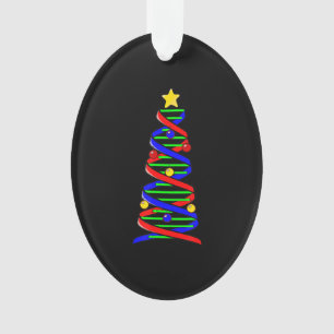 Adorno ADN Helix Biología de la ciencia de la vida en á