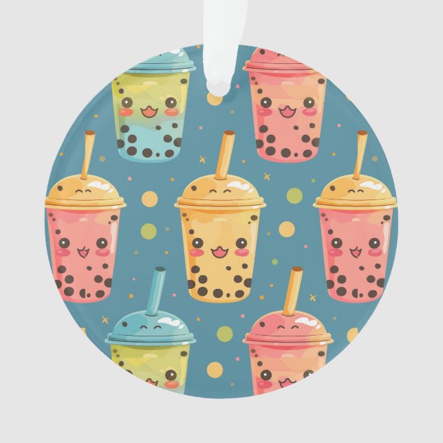 Adorno Adorable Kawaii Boba Bebe Design (Anverso)