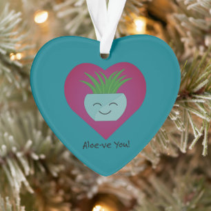 Adorno Adorablemente gracioso Aloeve You Aloe