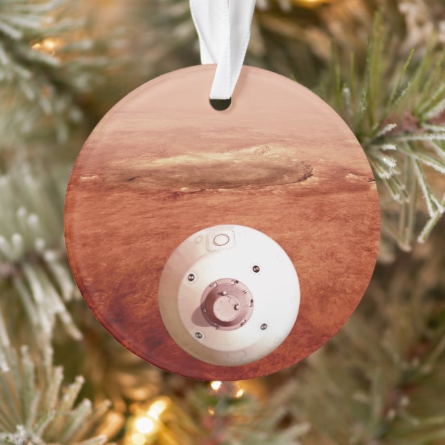 Adorno Aeródromo Con Perseverancia Rover Descent To Mars (Árbol)