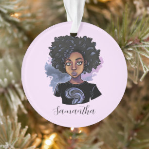 Adorno Afroamericana desconcertante y personalizada