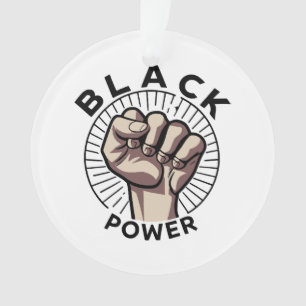 Adorno Afrocéntrico de poder negro