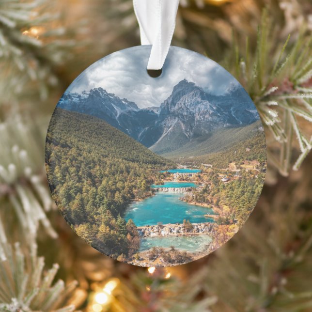 Adorno Agua | Lago Blue Moon, China (Árbol)