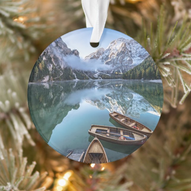 Adorno Agua | Pragser Wildsee Dolomitas Italia (Árbol)