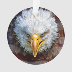 Adorno Águila Americana Patriótica