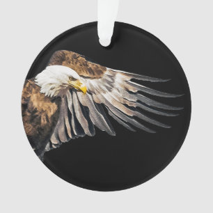 Adorno Águila calva en el ala