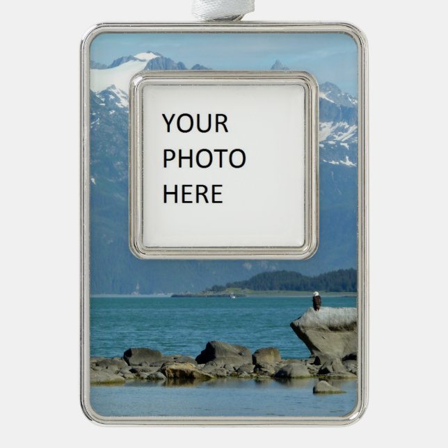 Adorno Águila calva en Skagway Alaska (Anverso)