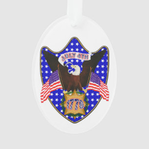Adorno Águila del Día de la Independencia