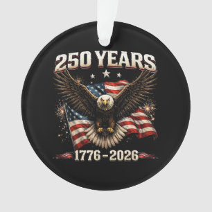 Adorno Águila Patriótica de los Estados Unidos 250 Aniver