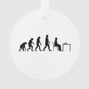 Adorno Ajedrez - Evolución del jugador de ajedrez