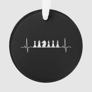 Adorno Ajedrez Heartbeat Jugar al ajedrez