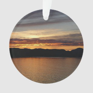 Adorno Alaskan Sunset II Hermosa Fotografía de Alaska