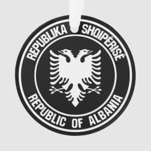 Adorno Albania redonda Emblem